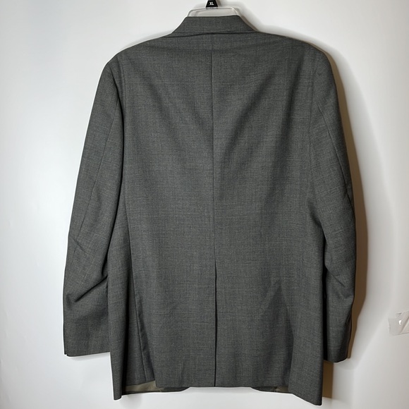 Vintage Jos A Bank Clothier Mens Suit Jacket Union Gray 40R - Picture 5 of 8